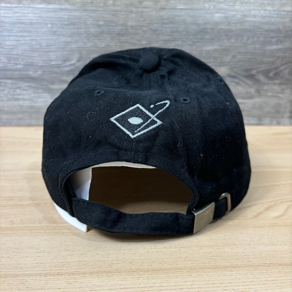 Vintage The Lumber Co Hat Cap Strap‎ Back Black Baseball Bats Adjustable